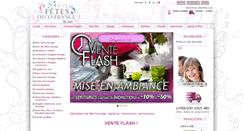 Desktop Screenshot of fetes-deco-france.com